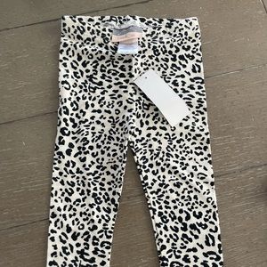 Pastourelle by Pippa & Julie leopard print leggings (24 months)- new with tags